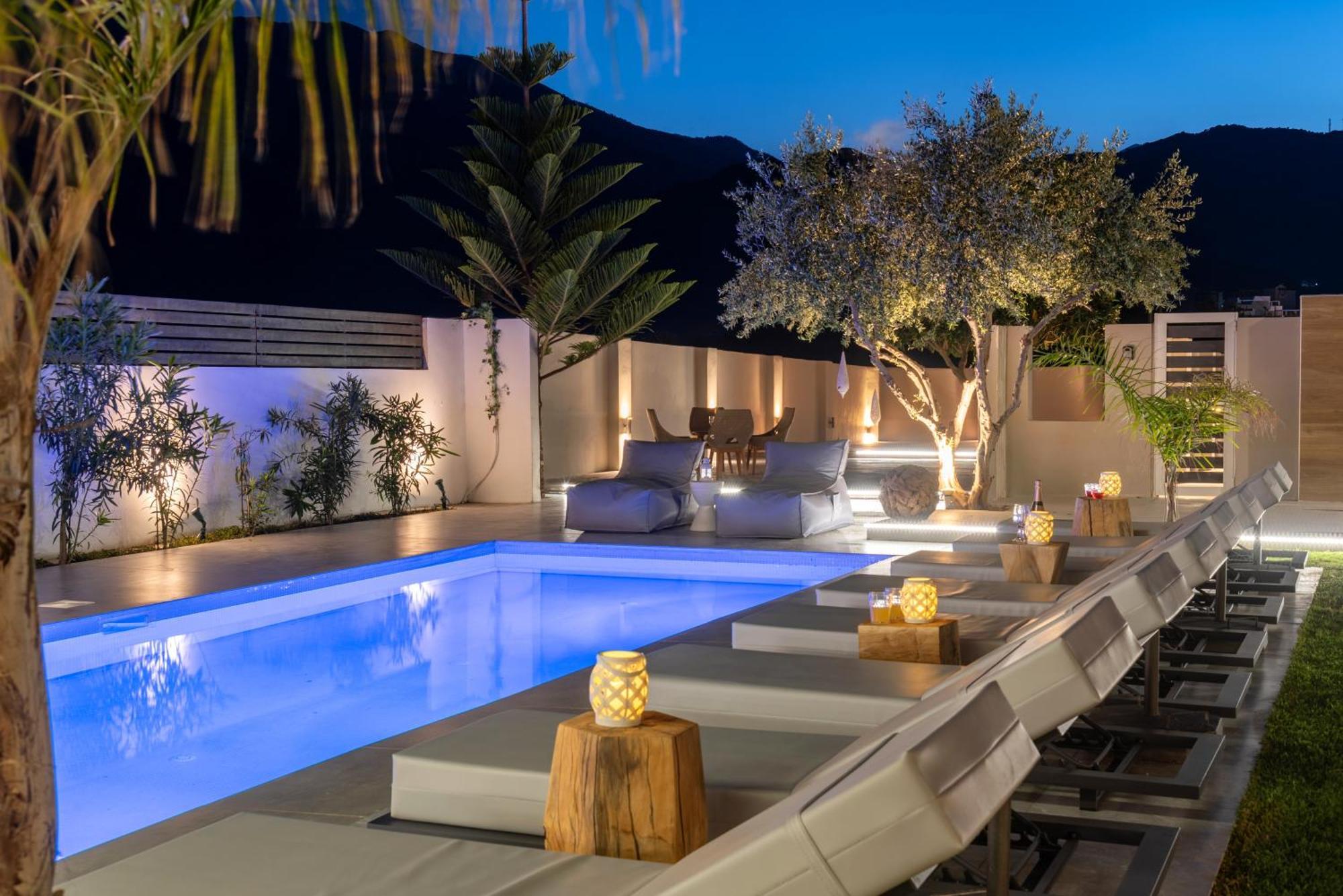 גאורגיופוליס Hypnosis Beachside Villa With Private Heated Pool מראה חיצוני תמונה