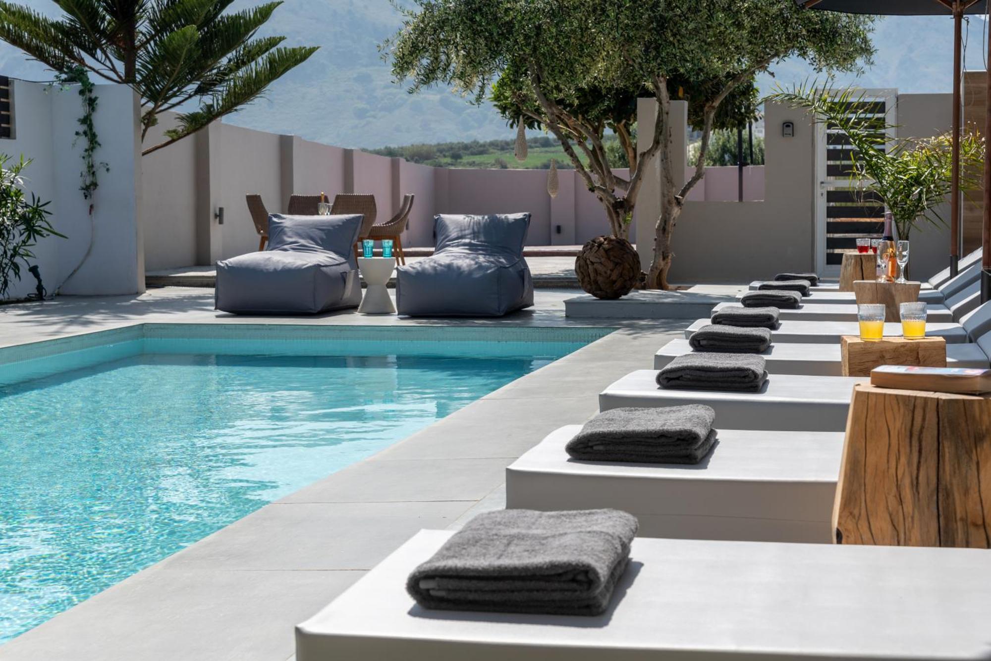 גאורגיופוליס Hypnosis Beachside Villa With Private Heated Pool מראה חיצוני תמונה