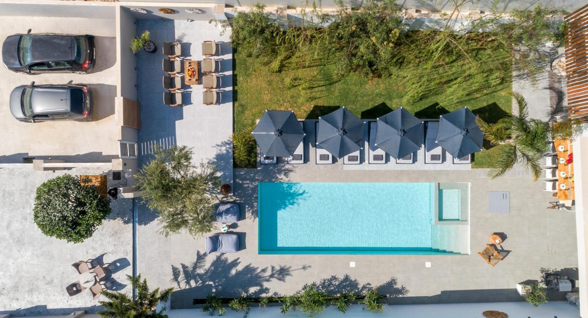 גאורגיופוליס Hypnosis Beachside Villa With Private Heated Pool מראה חיצוני תמונה